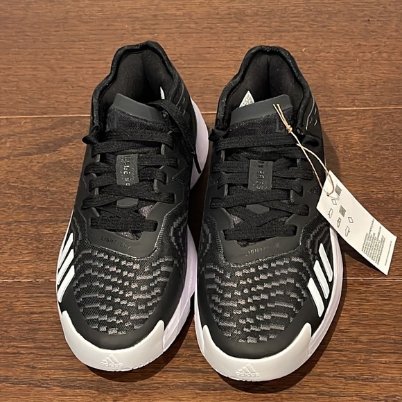 NWT Adidas Lightstream Kids D.O.N Issue 4 Basketball Black Sneakers Size 5.5 - Picture 3 of 8